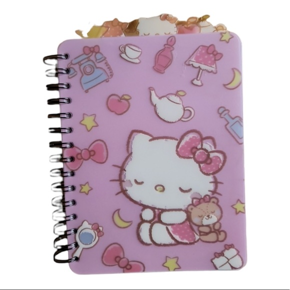 Hello Kitty Office Hello Kitty Tab Journal By Sanrio New Spiral